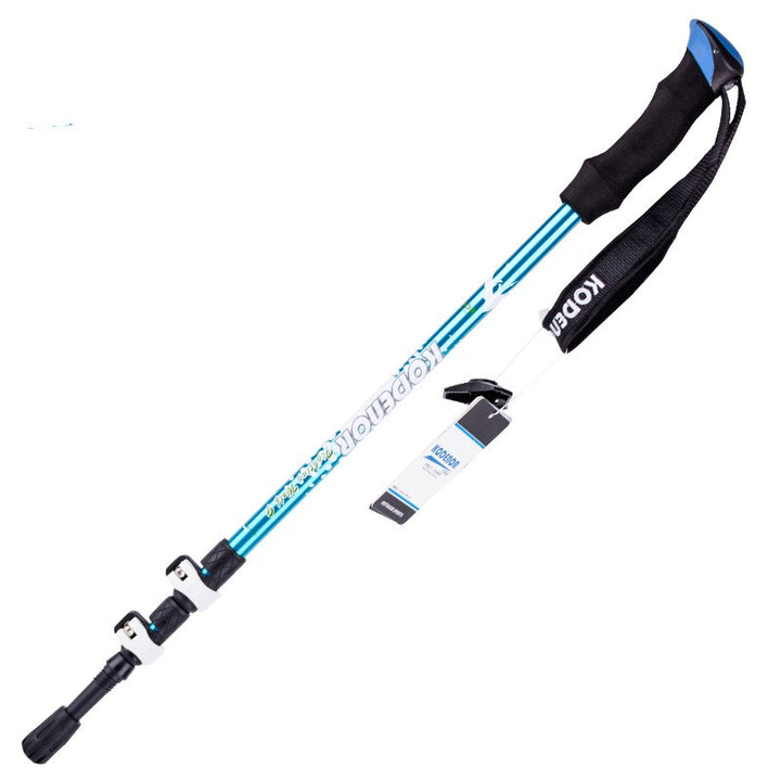 Discover the Ultimate Adventure Companion: Aluminum Alloy Straight Handle Trekking Pole