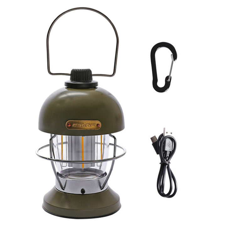 Illuminate Your Outdoor Adventures with Our USB Rechargeable Camping Lantern