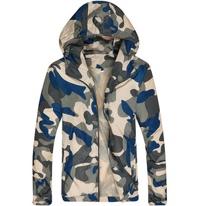 Revamp Your Wardrobe with Our Men's Slim Fit Camouflage Fashion Jacket