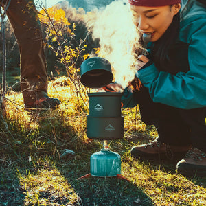 Experience the Great Outdoors with the Widesea Heat-Collecting Camping Cookware Set