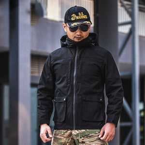 Men's Simple Fashion Camouflage Outdoor Jacket