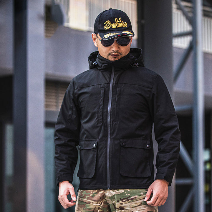 Men's Simple Fashion Camouflage Outdoor Jacket