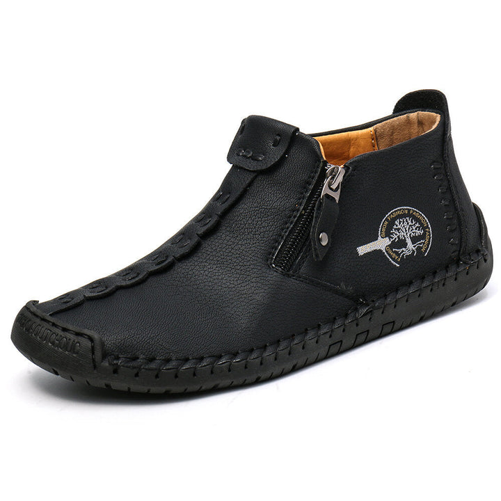 Men's Zipper Ankle Outdoor Hiking Boots: The Perfect Companion for Your Adventures
