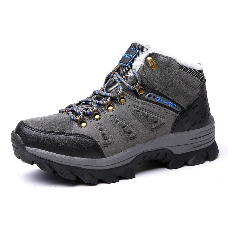 Men's Outdoor Cold-Weather Hiking Snow Boots